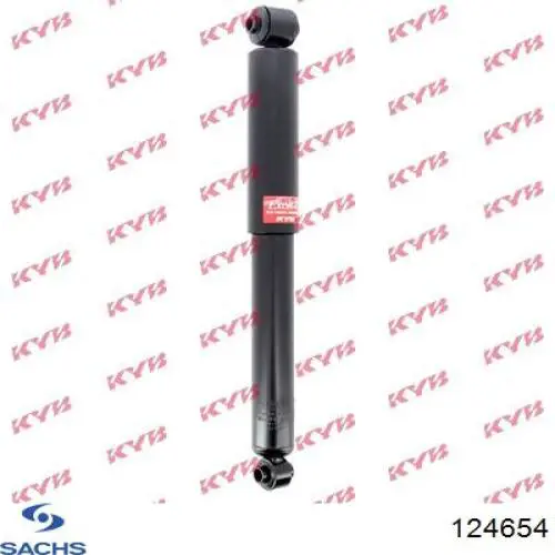 Compre 124654 Sachs Amortecedor traseiro