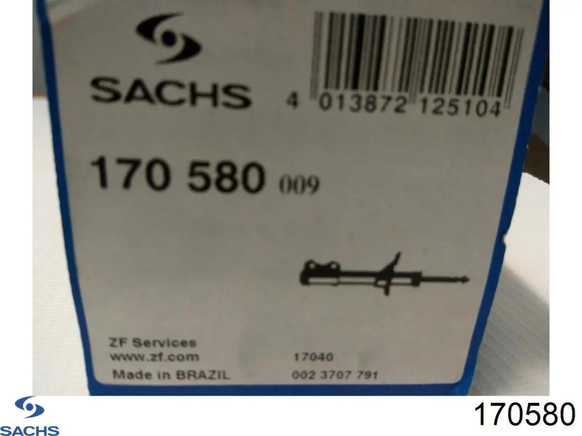 Compre 170580 Sachs Amortecedor traseiro