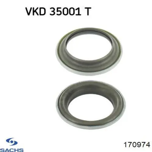 Amortecedor dianteiro 170974 Sachs