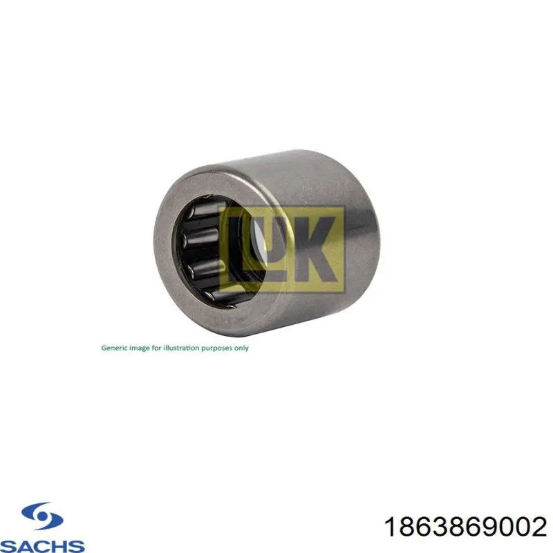 Rolamento de suporte da árvore primária da Caixa de Mudança (rolamento de centragem de volante) Sachs 1863869002 preço, a partir de 56,99 USD