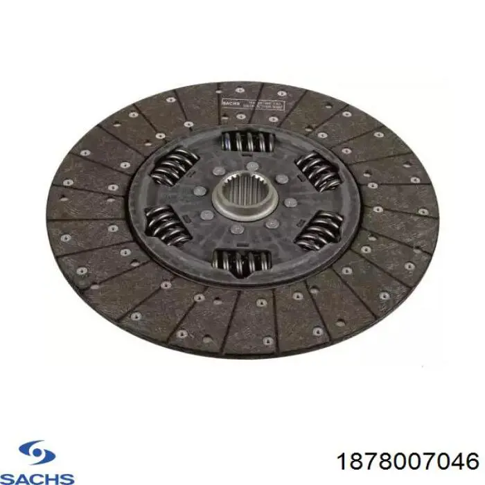 Disco de embraiagem Sachs 1878007046 preço, a partir de 298,69 USD