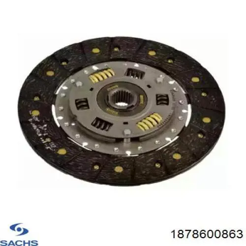 Disco de embraiagem Sachs 1878600863 preço, a partir de 120,49 USD