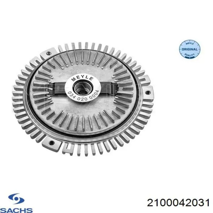 Compre 2100042031 Sachs Acoplamento viscoso de ventilador de esfriamento