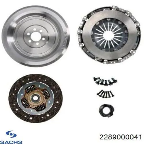 Kit de embraiagem (3 peças) Sachs 2289000041 preço, a partir de 295,56 USD
