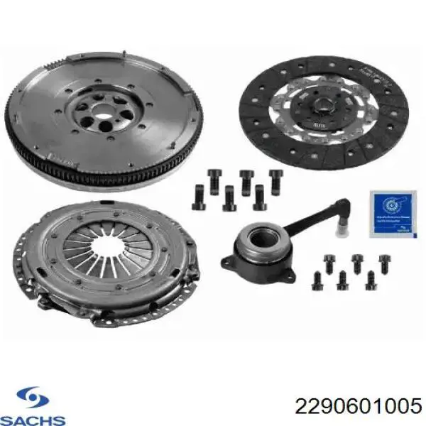 2290601005 Sachs Kit de embraiagem (3 peças)