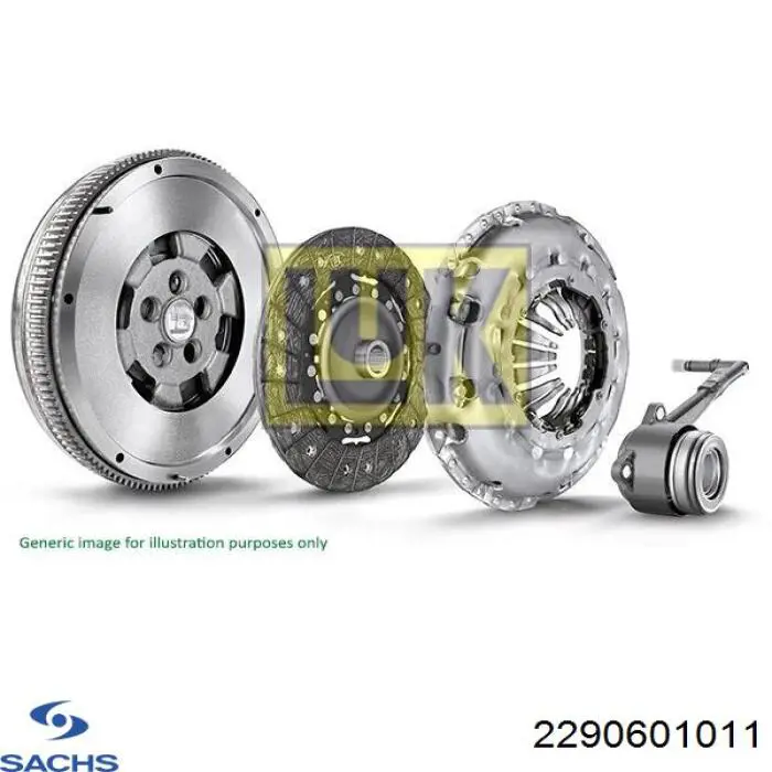 Compre 2290601011 Sachs Kit de embraiagem (3 peças)