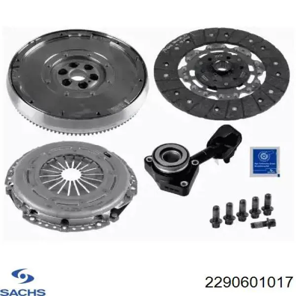2290601017 Sachs Kit de embraiagem (3 peças)