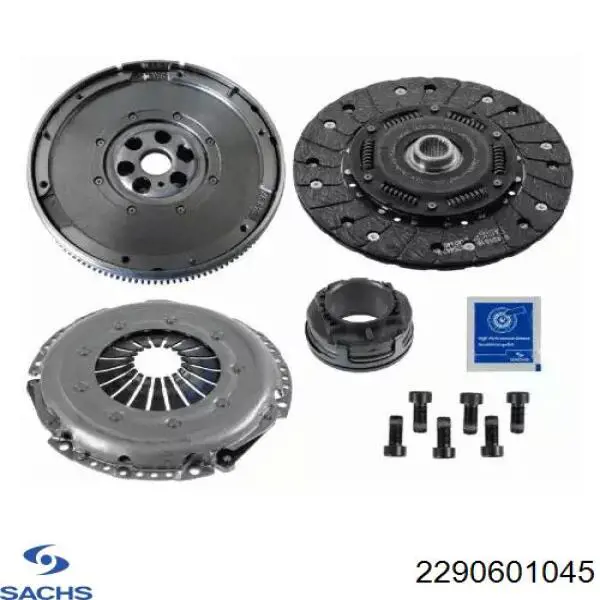 2290601045 Sachs Kit de embraiagem (3 peças)