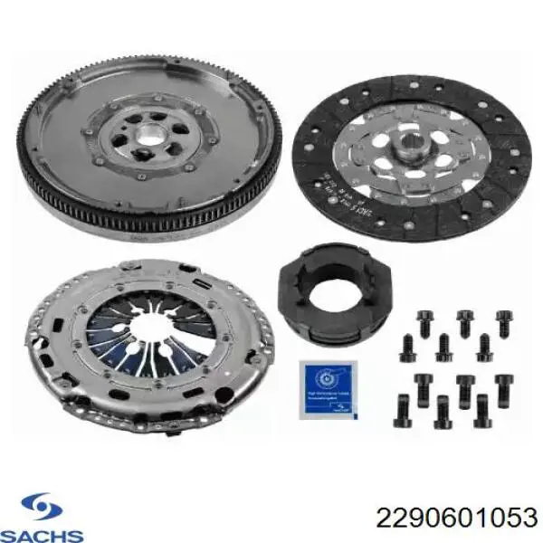 2290601053 Sachs Kit de embraiagem (3 peças)