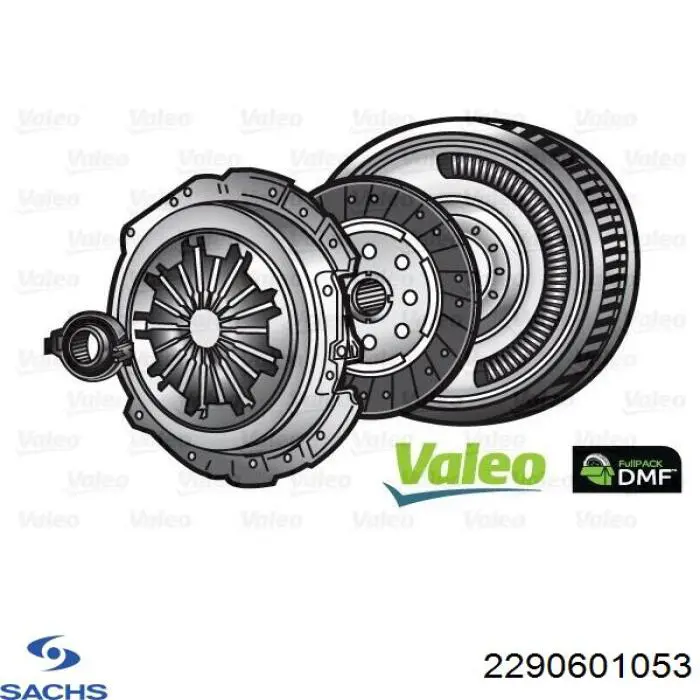 Kit de embraiagem (3 peças) Sachs 2290601053 preço, a partir de 325,61 USD