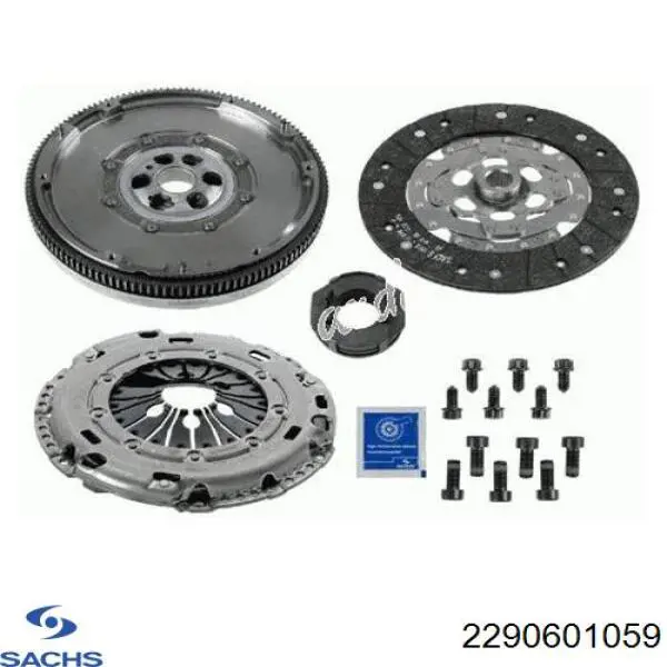 Kit de embraiagem (3 peças) Sachs 2290601059 preço, a partir de 386,92 USD