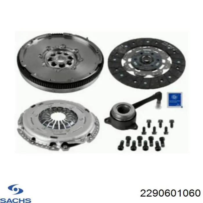 2290601060 Sachs Kit de embraiagem (3 peças)