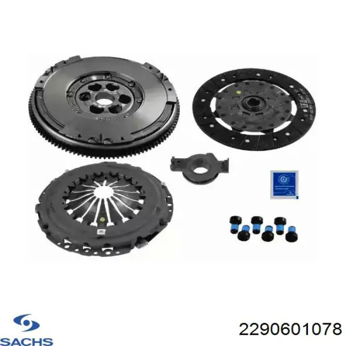 2290601078 Sachs Kit de embraiagem (3 peças)