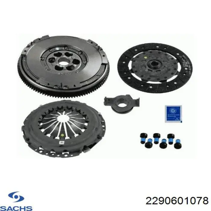 Kit de embraiagem (3 peças) 2290601078 Sachs