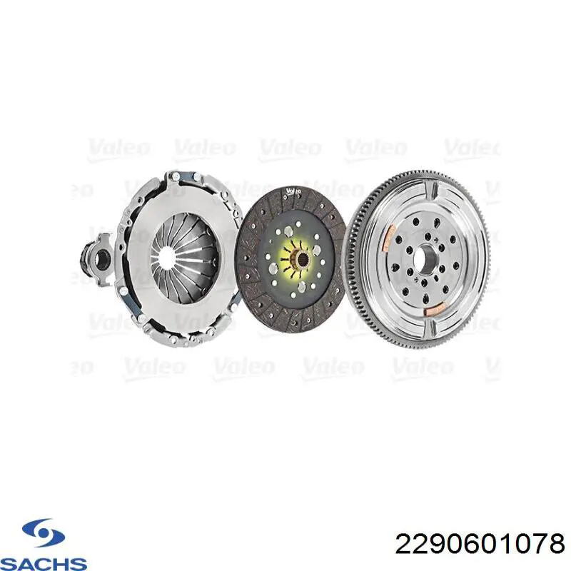 Compre 2290601078 Sachs Kit de embraiagem (3 peças)