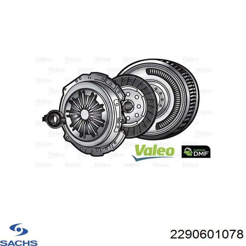 Kit de embraiagem (3 peças) Sachs 2290601078 preço, a partir de 537,99 USD