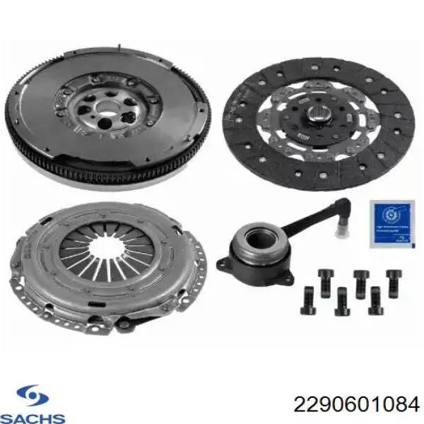2290601084 Sachs Kit de embraiagem (3 peças)