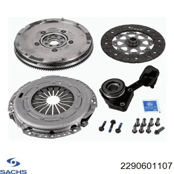 2290601107 Sachs Kit de embraiagem (3 peças)