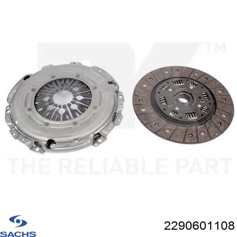 Compre 2290601108 Sachs Kit de embraiagem (3 peças)