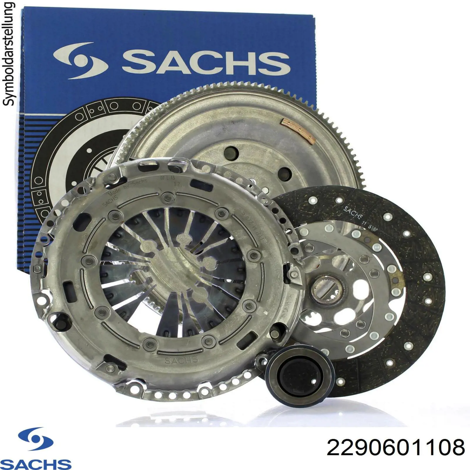 Kit de embraiagem (3 peças) Sachs 2290601108 preço, a partir de 900,21 USD