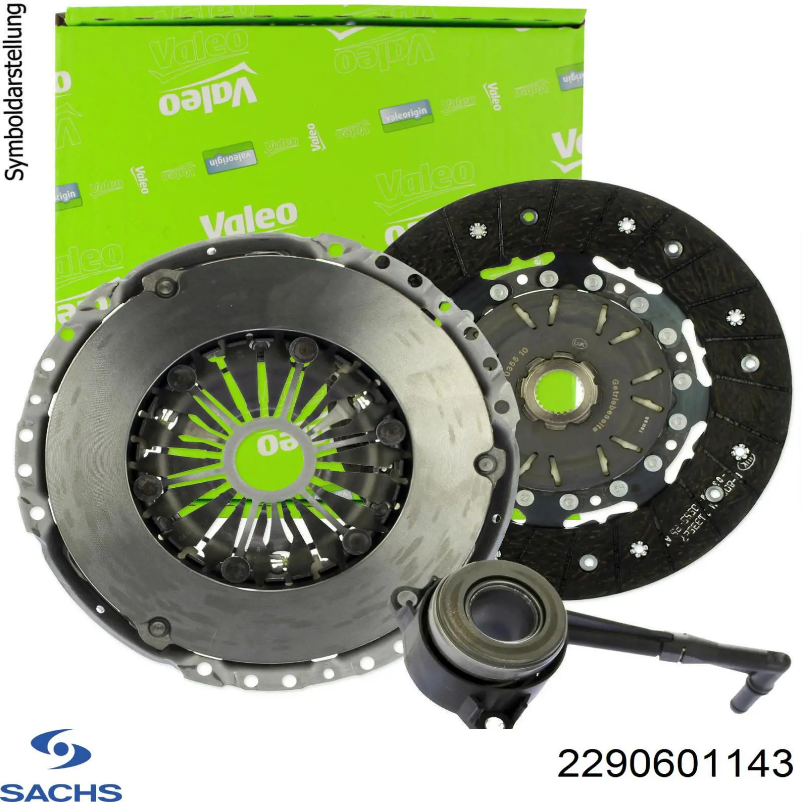 Compre 2290601143 Sachs Kit de embraiagem (3 peças)