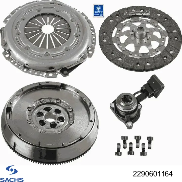2290601164 Sachs Kit de embraiagem (3 peças)