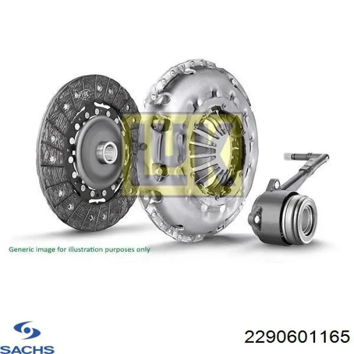 Kit de embraiagem (3 peças) Sachs 2290601165 preço, a partir de 575,91 USD