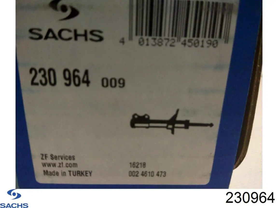 Compre 230964 Sachs Amortecedor traseiro