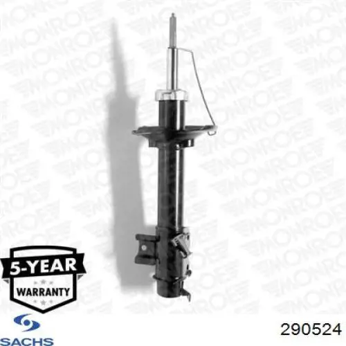 Compre 290524 Sachs Amortecedor traseiro esquerdo