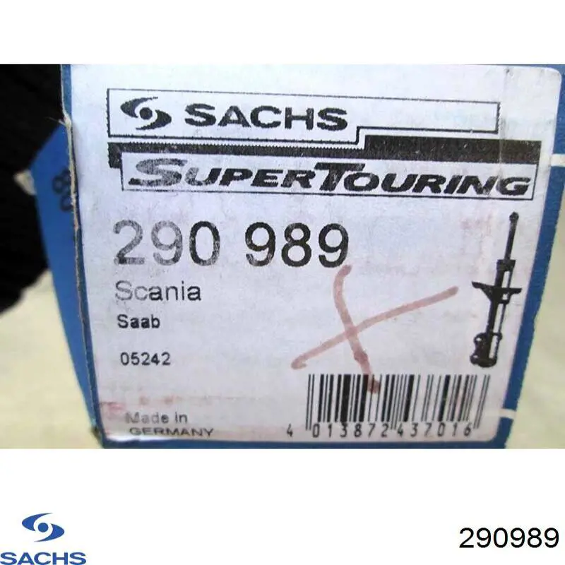 Compre 290989 Sachs Amortecedor de cabina (TRUCK)
