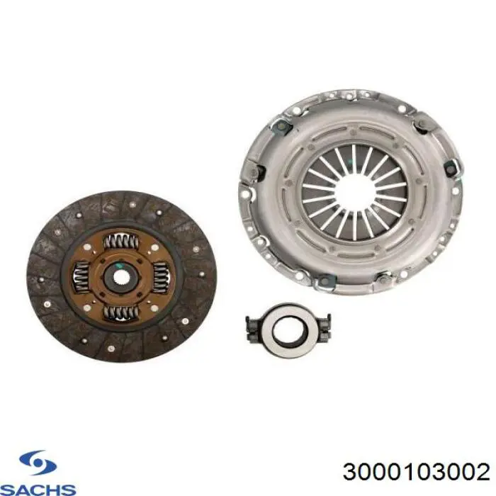 Compre 3000103002 Sachs Kit de embraiagem (3 peças)