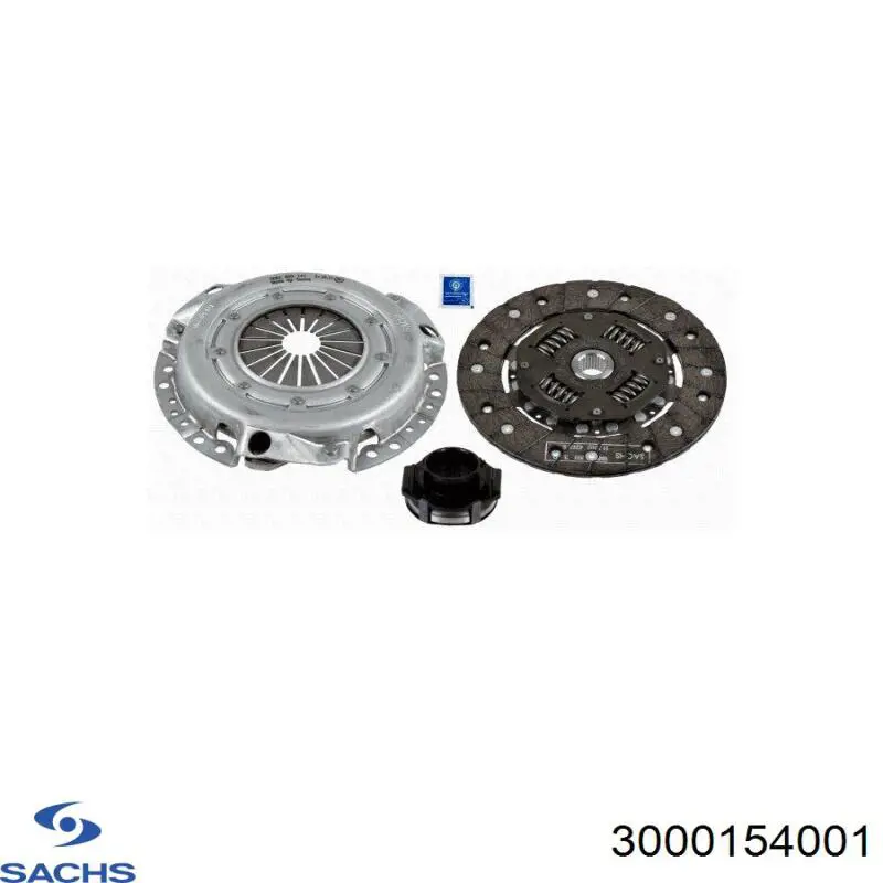 Kit de embraiagem (3 peças) Sachs 3000154001 preço, a partir de 83,89 USD