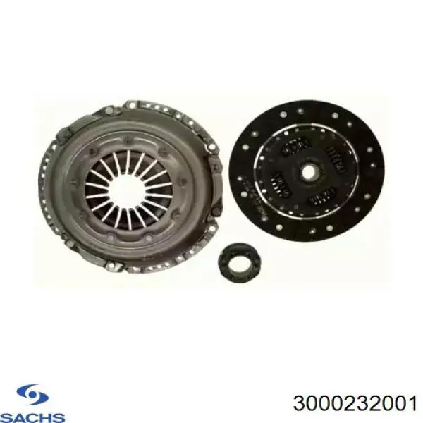 Kit de embraiagem (3 peças) Sachs 3000232001 preço, a partir de 170,55 USD