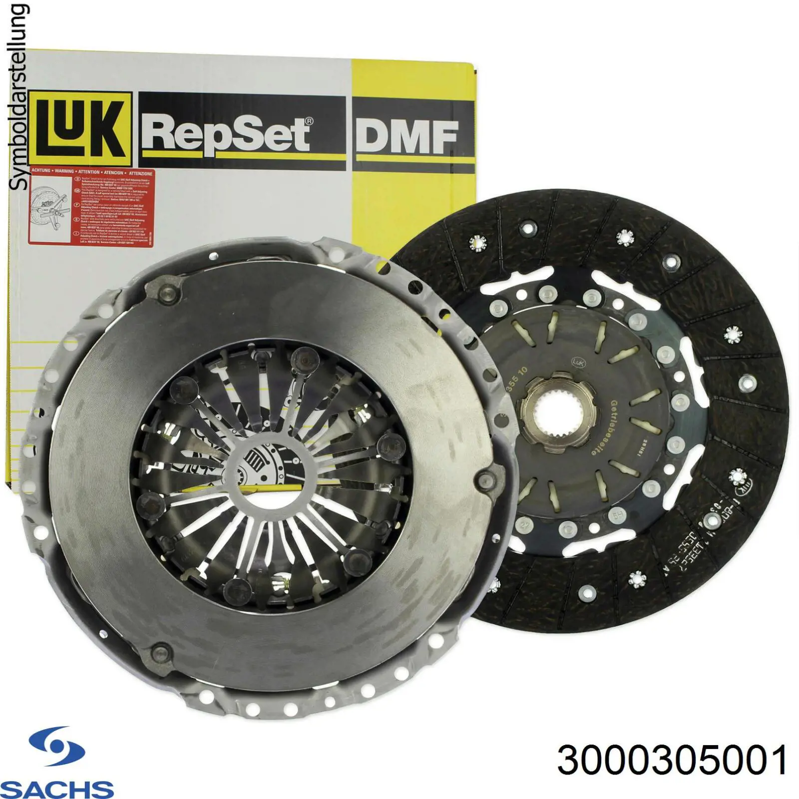 Compre 3000305001 Sachs Kit de embraiagem (3 peças)