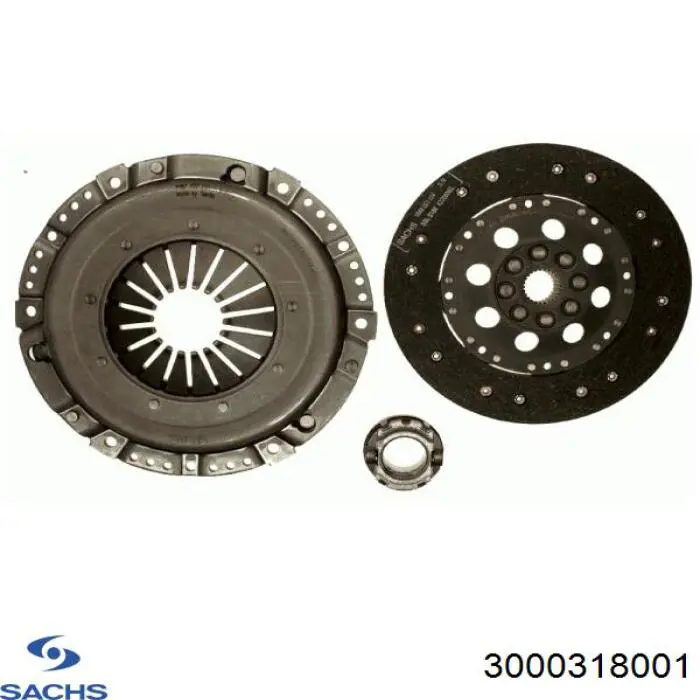 3000318001 Sachs Kit de embraiagem (3 peças)