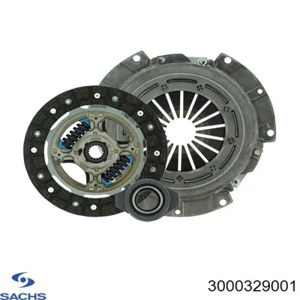 Kit de embraiagem (3 peças) Sachs 3000329001 preço, a partir de 111,72 USD