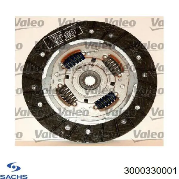 Kit de embraiagem (3 peças) Sachs 3000330001 preço, a partir de 94,17 USD