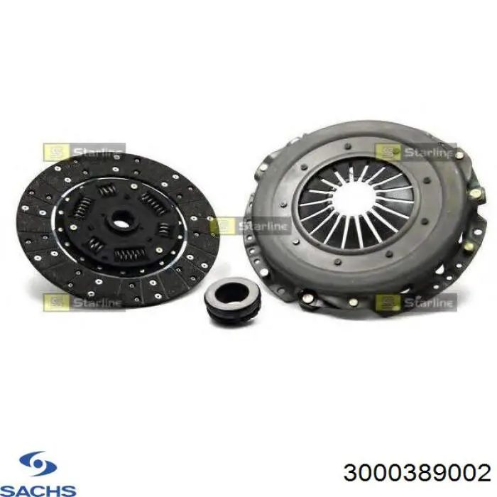 Kit de embraiagem (3 peças) Sachs 3000389002 preço, a partir de 202,04 USD
