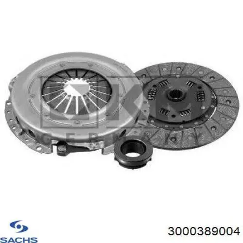 3000389004 Sachs Kit de embraiagem (3 peças)