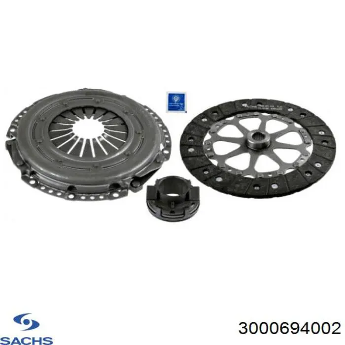 3000694002 Sachs Kit de embraiagem (3 peças)