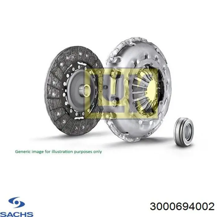 Compre 3000694002 Sachs Kit de embraiagem (3 peças)
