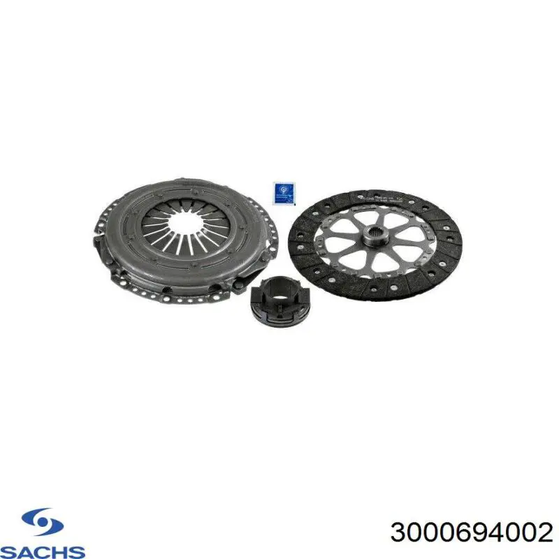 Kit de embraiagem (3 peças) Sachs 3000694002 preço, a partir de 245,40 USD