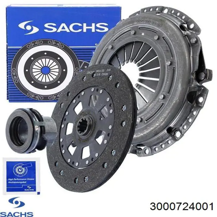 3000724001 Sachs Kit de embraiagem (3 peças)