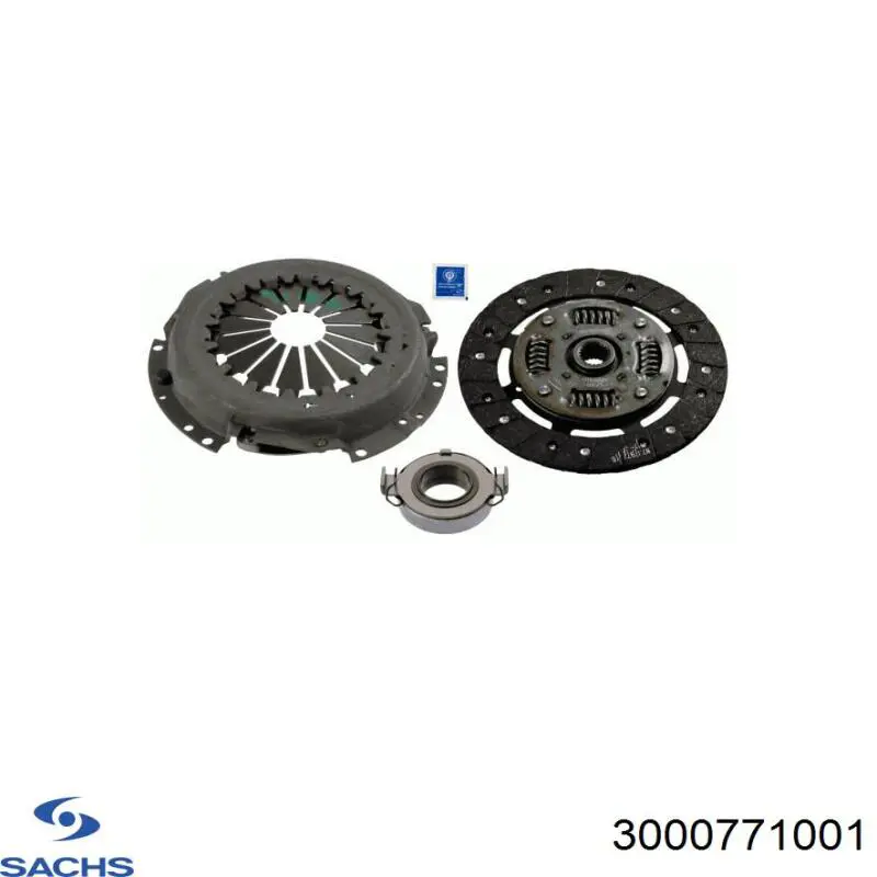 Kit de embraiagem (3 peças) Sachs 3000771001 preço, a partir de 132,76 USD