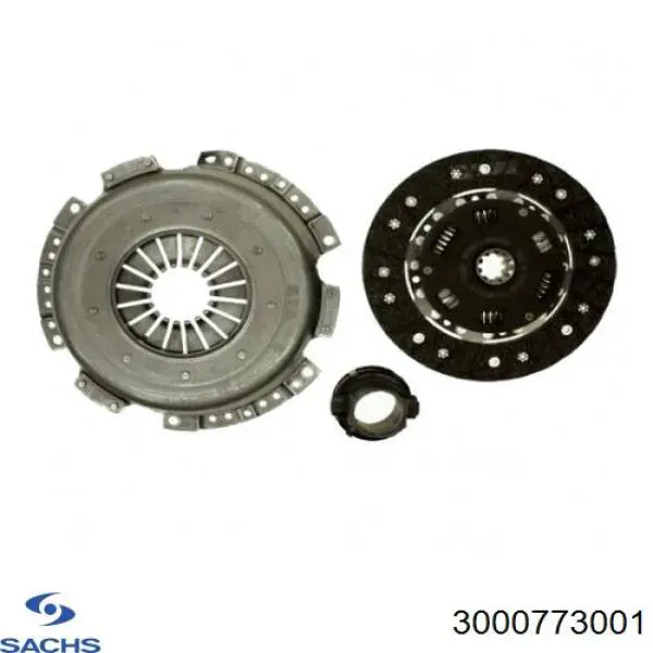 Kit de embraiagem (3 peças) Sachs 3000773001 preço, a partir de 266,26 USD