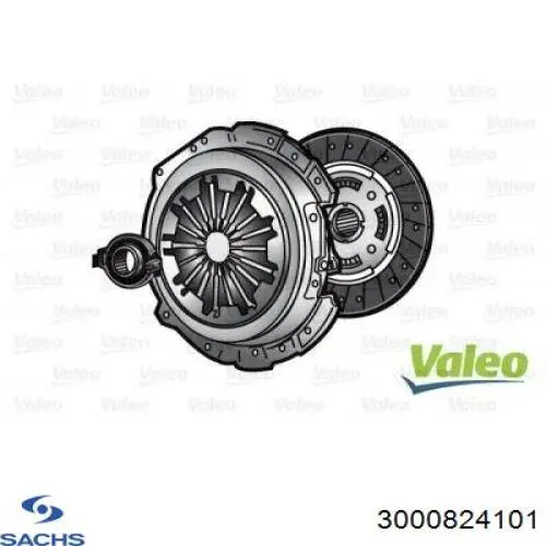 Kit de embraiagem (3 peças) Sachs 3000824101 preço, a partir de 166,93 USD