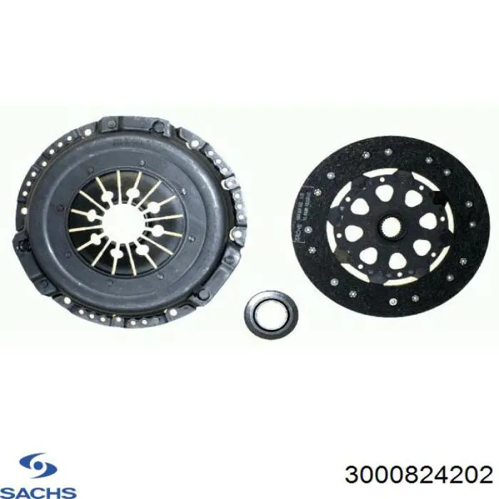 3000824202 Sachs Kit de embraiagem (3 peças)