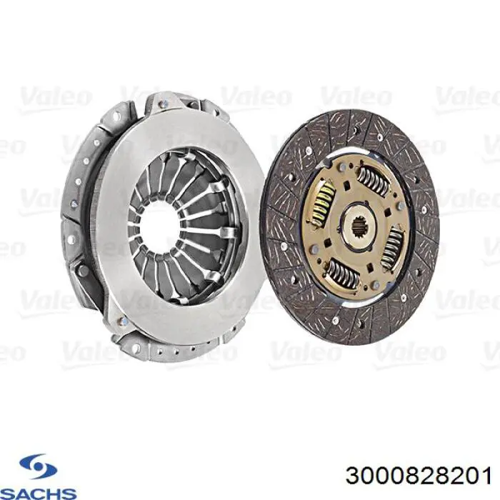Kit de embraiagem (3 peças) Sachs 3000828201 preço, a partir de 116,64 USD