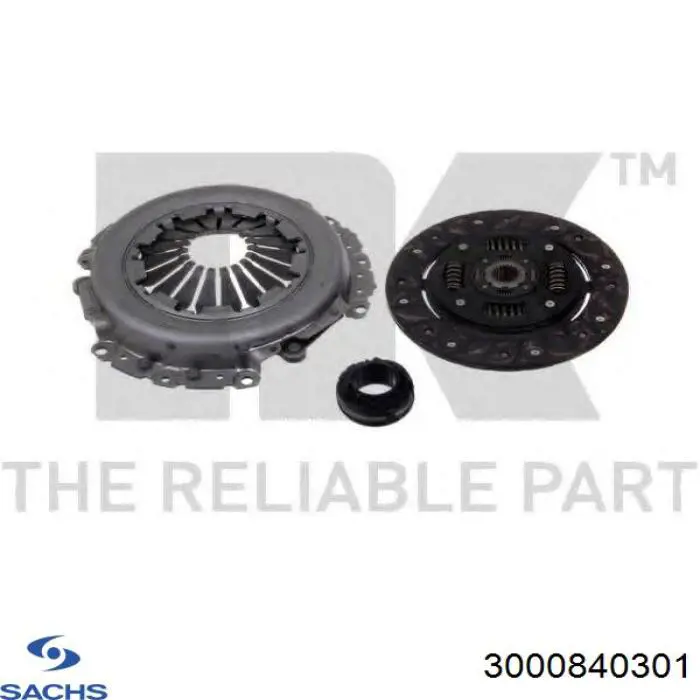 3000840301 Sachs Kit de embraiagem (3 peças)