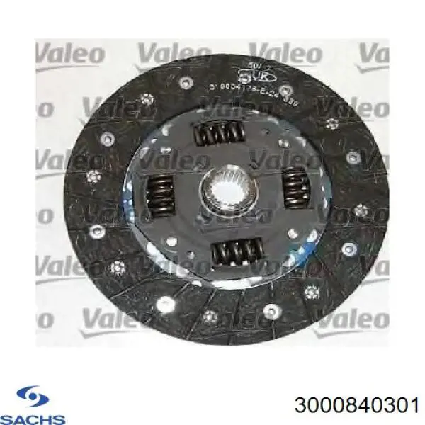 Compre 3000840301 Sachs Kit de embraiagem (3 peças)